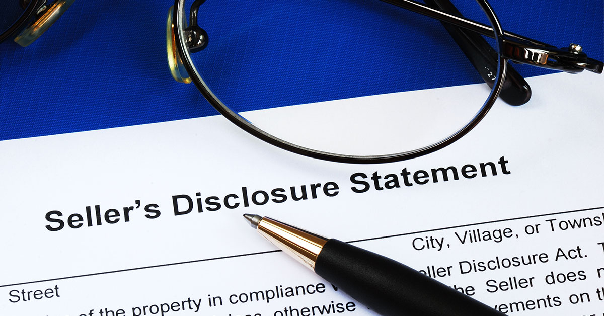real estate disclosure process